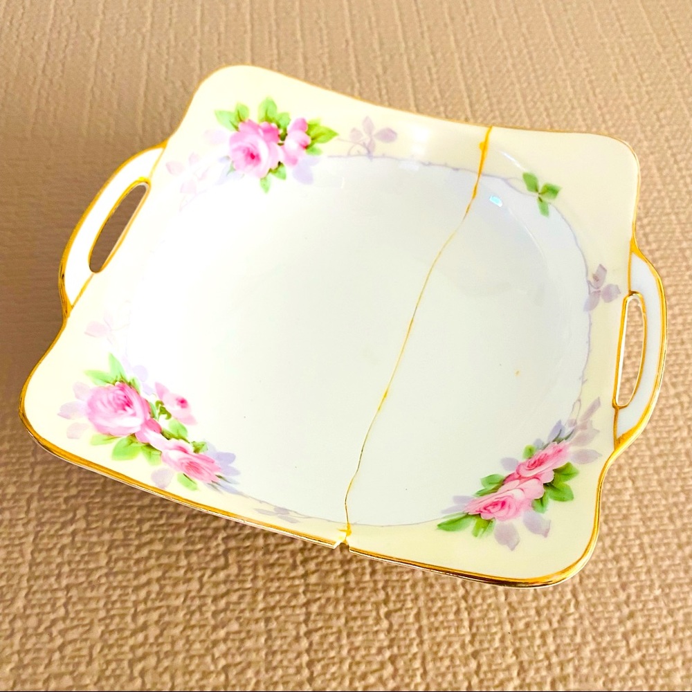 Vintage Nippon dish [DAMAGED]
